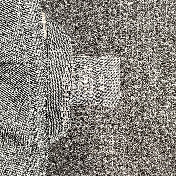 Black Shadow Striped North End Bomber Jacket - Picture 5 of 9